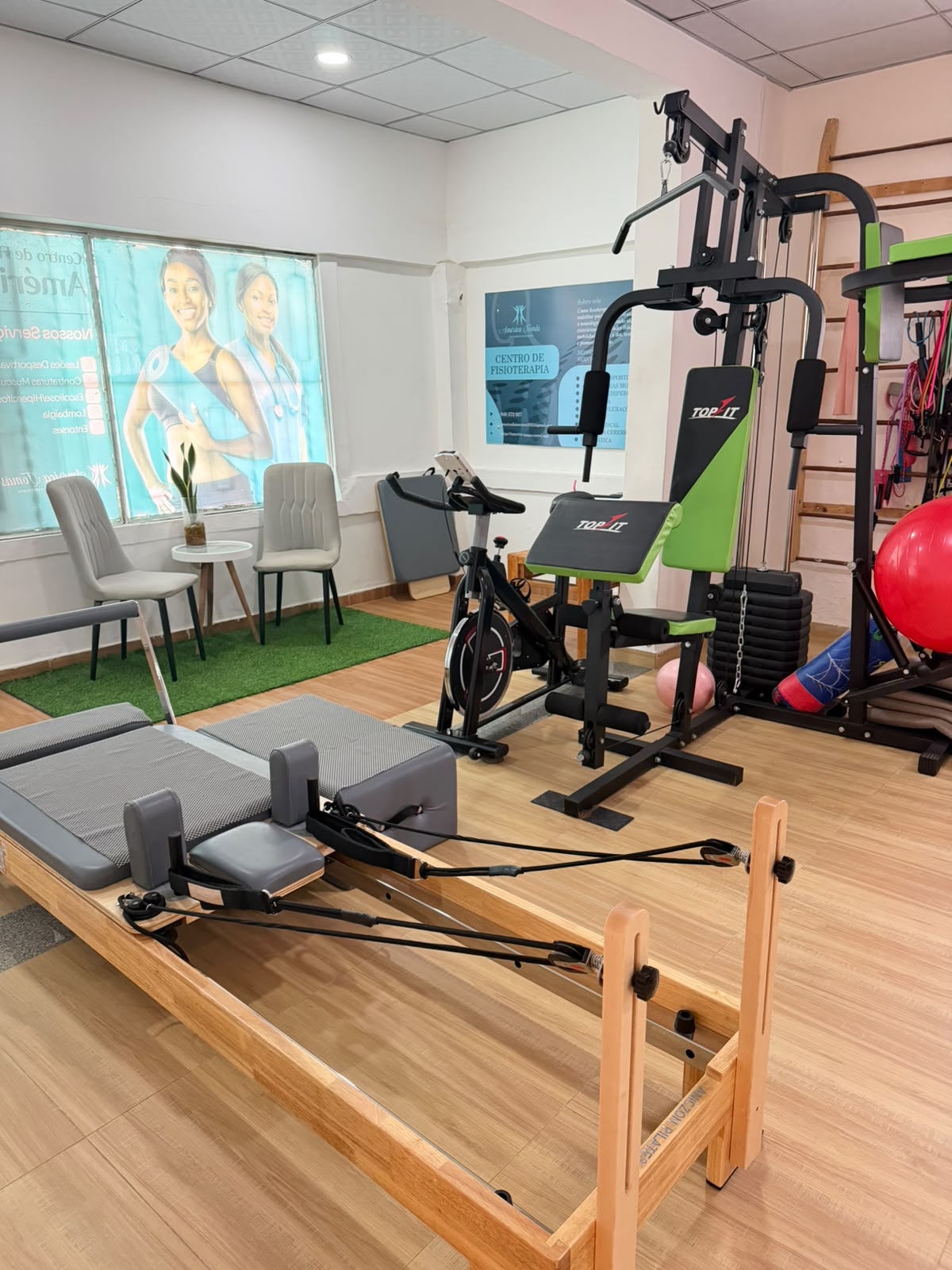 Sala de pilates clínico